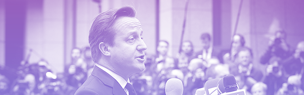 David Cameron lors du conseil européen