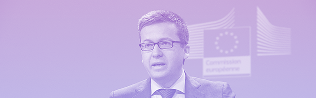Le commissaire européen en charge de la recherche et l'innovation Carlos Moedas