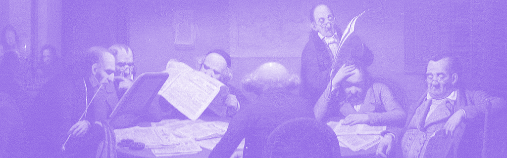 Le cabinet de lecture par Johann Peter Hasenclever