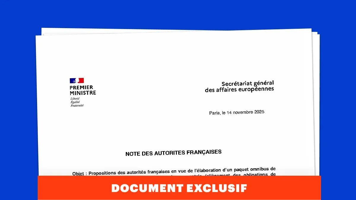 Ce que la France attend de la prochaine vague de simplification des législations environnementales