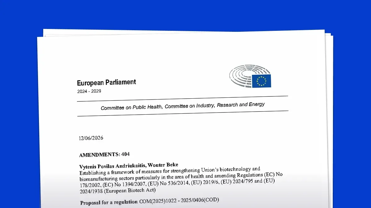 Document - Règlement sur les biotechnologies : l’extension du certificat de protection supplémentaire ne fait pas consensus entre les rapporteurs au fond